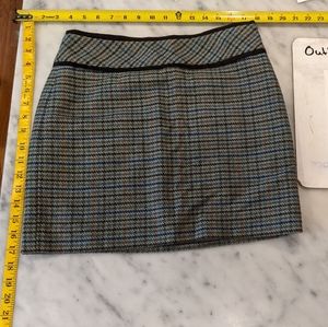 5/$25 Plaid skirt outback red